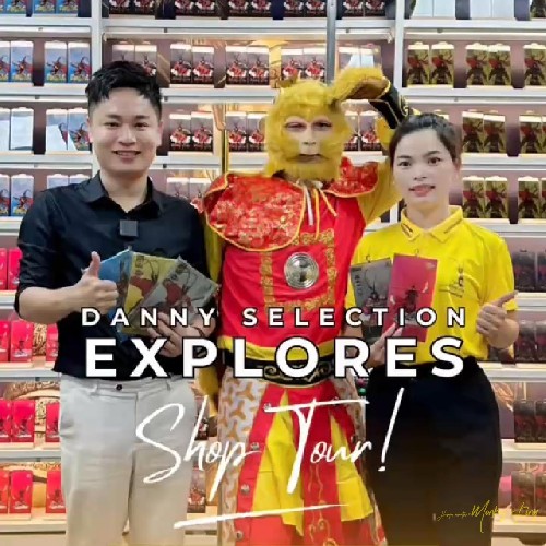 Danny explores the store