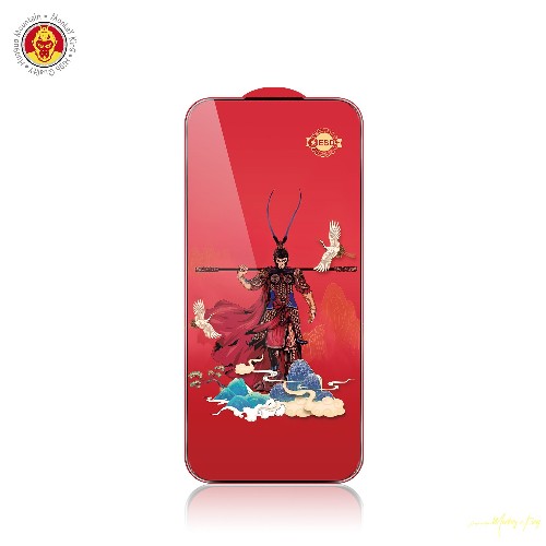 Anti Static Big Curve Edge Clear Glass