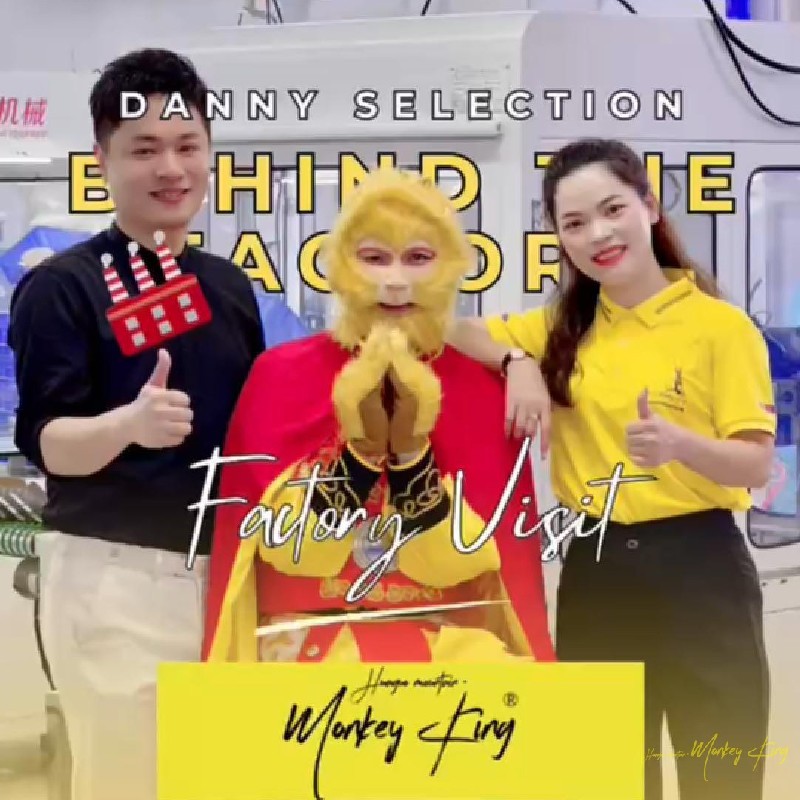 Danny explores the factory